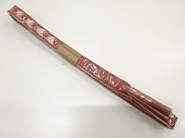 JAPANESE KIMONO / UNUSED HAND-TIED OBIJIME